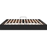  Ottomanska Okvir za krevet s pohranom s pohranom Baršun - Crna 200 x 200 cm | shoptok.hr