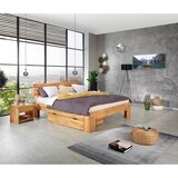 XXXL Futonska Postelja Malu, Masivno, 120x200 | Shoptok.si