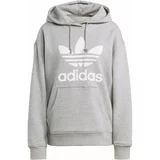 Adidas Sweater majica siva / bijela