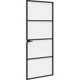  Vrata za dom 83 x 201,5 x 3,5 cm Aluminij i kaljeno staklo | shoptok.hr