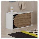 Hanah home Cipelarnik 104x50x37cm Smeđi-Bijeli | Eponuda.ba
