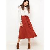 Camaieu Brick midi skirt - Women | shoptok.hr