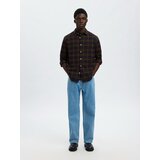 Selected Srajca 'SLHREGNOAH' nočno modra / čokolada | Shoptok.si