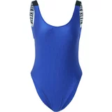 Calvin Klein Swimwear Jednodijelni kupaći kostim 'Intense Power' kraljevsko plava / siva / crna