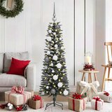 vidaXL Umestno božično drevo med 150 LED Zelena 40.5 x 40.5 x 120 cm | Shoptok.si