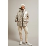 Moodo Women's quilted jacket - beige Cene