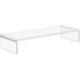 HOMCOM Akrilno stojalo za monitor, 53 x 19 x 9 cm, prozorno, (20745020) | Shoptok.si