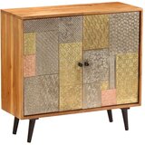 vidaXL Komoda 80x30x75 cm trden akacijev les | Shoptok.si