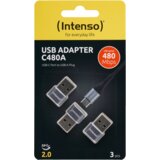 Intenso Adapter USB C na USB A, OTG, pakovanje 3 komada - C480A 3 pcs Cene