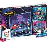 Batwheels 3x48 komada Supercolor puzzle -