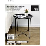 YES EVERYDAY Kovinska okrogla stranska mizica ø 47 cm Hilmar – | Shoptok.si