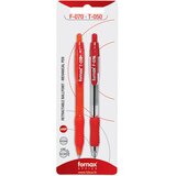  SET OLOVKA KEMIJSKA F-070 GRIP PLUS OLOVKA TEHNIČKA T-050 FORNAX SORTIRANO BLISTER!! Cene
