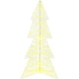  Božićno drvce s 160 LED svjetlima Topla bijela 150 cm Akril | Eponuda.ba