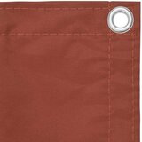 Balkonski zastor terakota 75 x 500 cm od tkanine Oxford | shoptok.hr