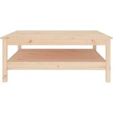  Klub stolić 100x100x40 cm Masivno drvo Bor | shoptok.hr