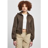 UC Ladies Ladies Short Oversized Zip Jacket brown | Shoptok.si