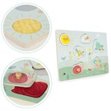ECO TOYS drvena senzorna ploča s različitim vrstama materijala | shoptok.hr