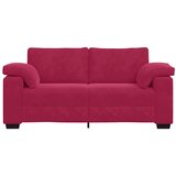  Dvosjed, sofa, vino crvena, 180x77x82 cm, baršun | Eponuda.ba