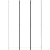 Sobna pregrada s 3 panela bijela 150 x 220 cm od tkanine | Eponuda.com
