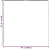 CERADA s rupama *Transparent*an 2 x 2 m Polietilen - 2 x 2 m | shoptok.hr