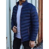 DStreet Men's transitional quilted jacket dark blue TX4934 | Eponuda.ba