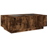  Stolić s beskonačnim LED svjetlima boja hrasta 116x69x40 cm | shoptok.hr