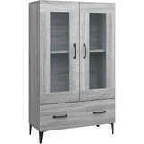  Visoka komoda boja hrasta sonome 70x31x115 cm konstruirano drvo | shoptok.hr