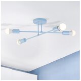  plafonski luster cambridge 4xE27/15W/230V u plavoj boji | Eponuda.com