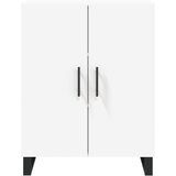  Visoka komoda bijela 69,5x34x180 cm konstruirano drvo | shoptok.hr