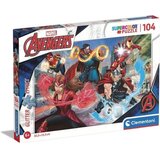  IGRACKA CLEMENTONI PUZLE 104 KOM.GLITTER MARVEL | ePonuda.com