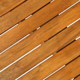  Vrtna jedilna garnitura 13-delna 280x90x75cm trden akacijev les - - Rjava - 109.2 - N/A - | Shoptok.si