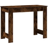  Radni stol boja dimljenog hrasta 100x45x75 cm konstruirano drvo | shoptok.hr