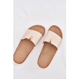 Boto Women&#039;s sandals on cork platform with decorative detail beige Vessira | ePonuda.com