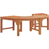 vidaXL Klupa za drveće Prirodno drvo Masivna tikovina 160 x 80 x 45 cm | shoptok.hr
