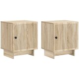  Noćni ormar 2 pcs Hrast sonoma 43 x 34 5 x 50 cm - Hrast sonoma 2 | shoptok.hr