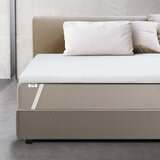 The White Stone Enotni topper za vzmetnico iz spominske pene | ščitniki za ležišče 6 cm | snemljiva prevleka za ležišče | antibakterijska in protiglivična | 95 x 200, (21148470) Cene