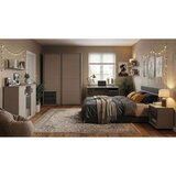 CARRYHOME OMARA Z DRSNIMI VRATI, barve grafita, siva, sahara | Shoptok.si