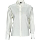 Vero Moda Srajce &amp; Bluze VMMELIA LS SHIRT WVN NOOS Bela cene