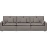  Modularna sofa s jastucima boje taupe | shoptok.hr