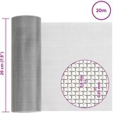 Mrežna tkanina 20 x 2000 cm 30 Mesh Nehrđajući čelik 201 | Eponuda.com
