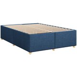  Boxspring krevet s madracem Plava 140 x 200 cm Tkanina | shoptok.hr