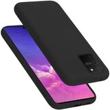 Cadorabo Case, združljiv s Samsungom v tekoči črni barvi - zaščitni pokrov iz fleksibilnega silikona TPU, (20584835) Cene