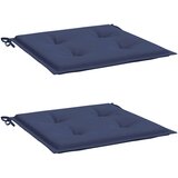 vidaXL Jastuci za palete 2 kom modri 40 x 40 x 3 cm od tkanine Oxford | shoptok.hr