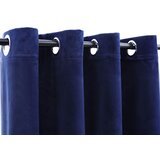  Zavjese za zamračivanje 2 kom baršunaste tamnoplave 140x245 cm | shoptok.hr