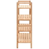  Stalak za cipele od masivnog orahovog drva 69 x 26 x 81 cm | shoptok.hr