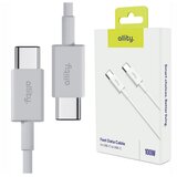 ALLITY kabel AUC-03 USB-C -USB-C 2,0 m 100W BIJELI Slike