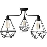  Luster KARO 3xE27/15W/230V crna | Eponuda.com