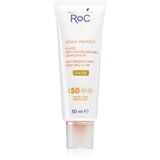 Roc Soleil Protect Anti Brown Spots Unifying Fluid Tinted toniran fluid za poenotenje kože SPF 50 z vitaminom C 50 ml Cene