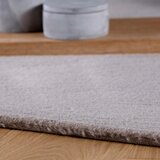 Kayoom RAVNO TKANA PREPROGA 80/150 cm taftano rjavosiva | Shoptok.si