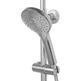 REA Bath Tuš set s termostatom REA VINCENT NICKEL BRUSH INOX | shoptok.hr
